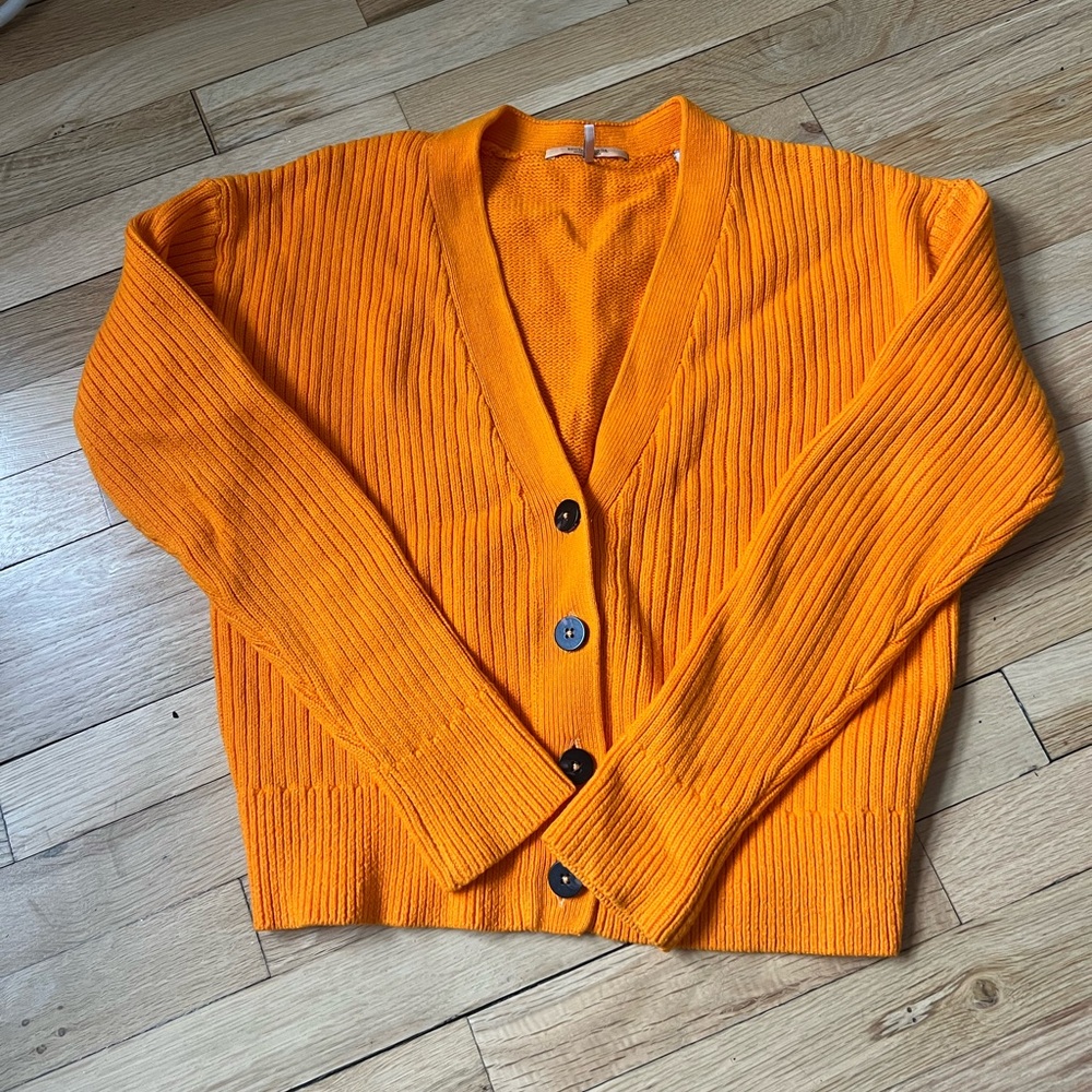 Scotch & Soda Vibrant Orange Cardigan